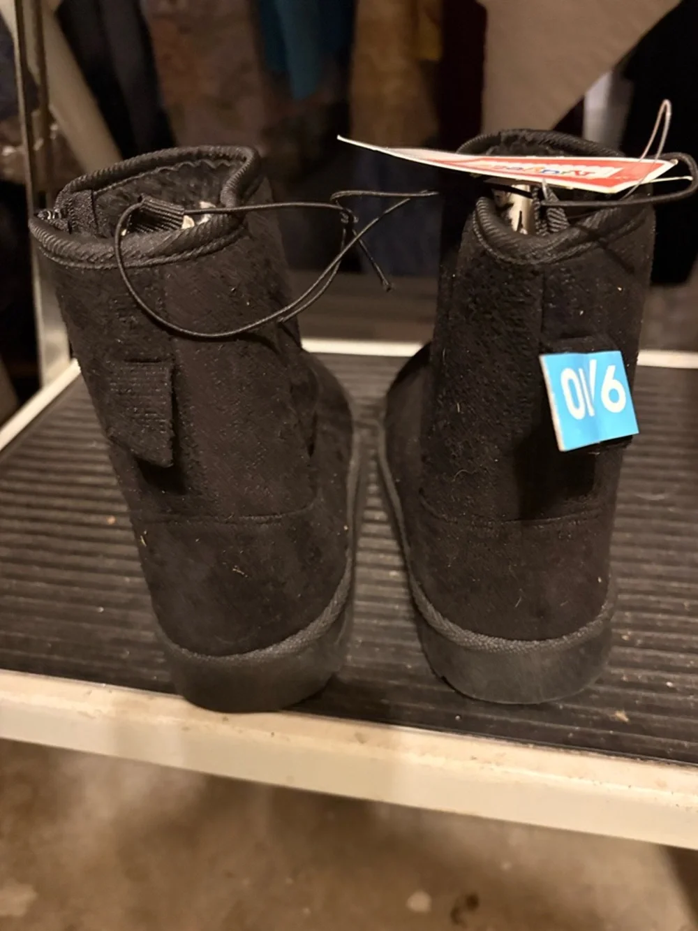 Kids Black Winter Boots